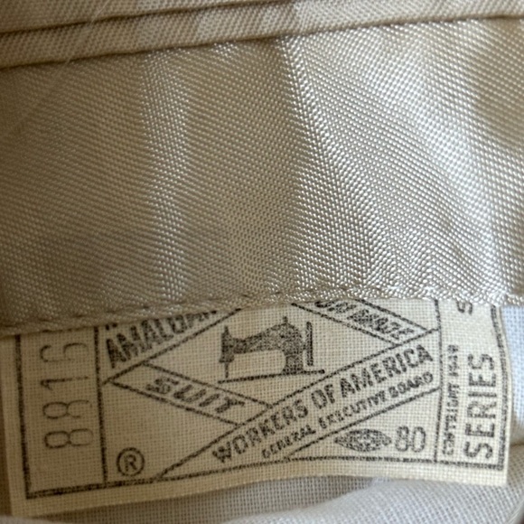 Vtg 1970s Johnny Carson 3 Piece Leisure Suit Tailored For Fine Bros.-Matison Co - Picture 13 of 16